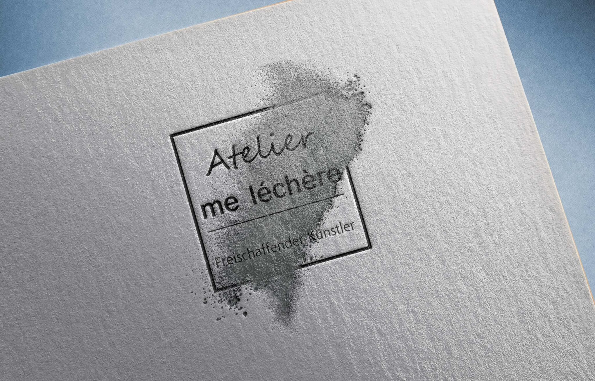 Artelier me lechere Logo Mockup