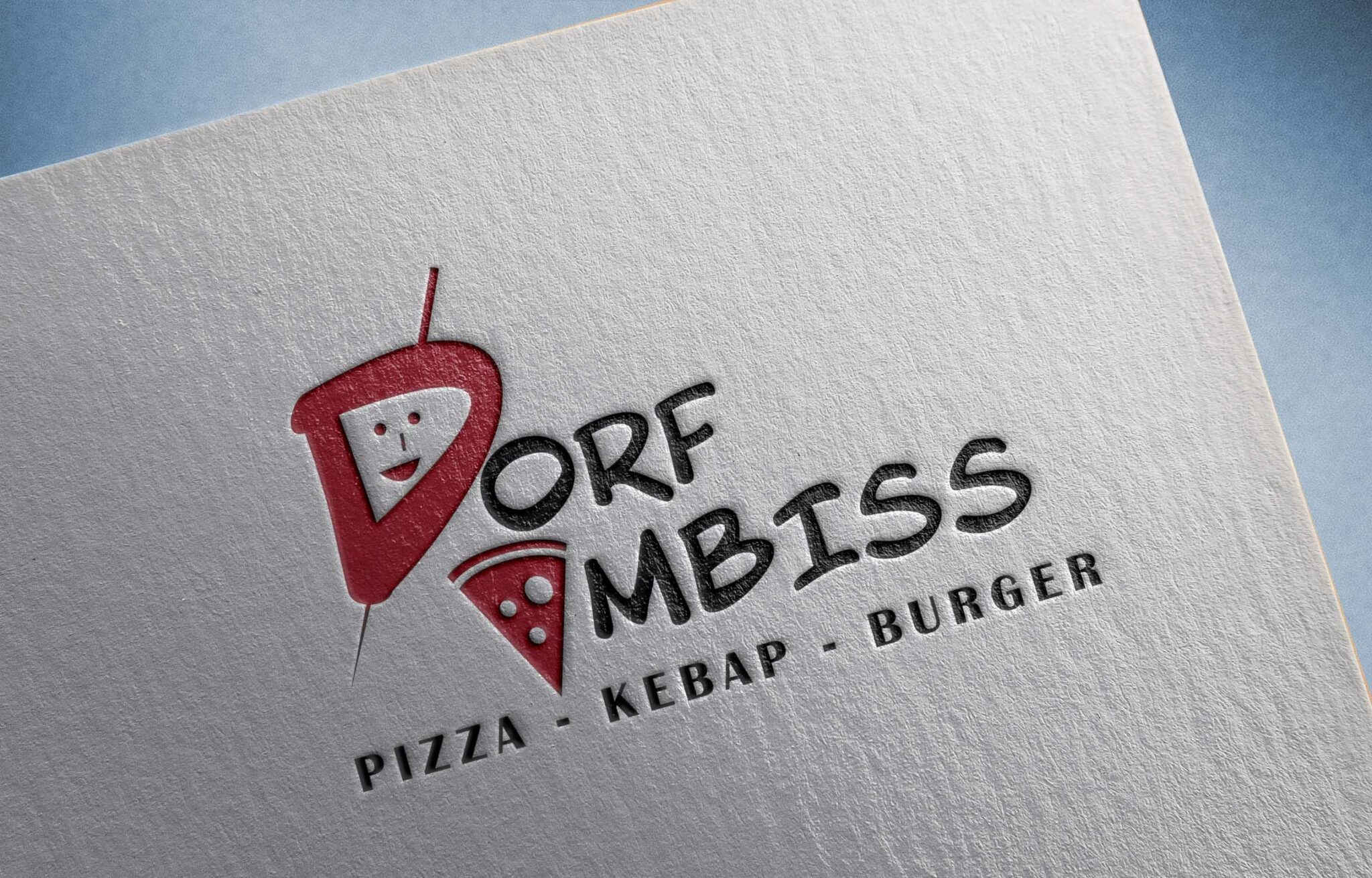 Dorf Imbiss Logo Mockup