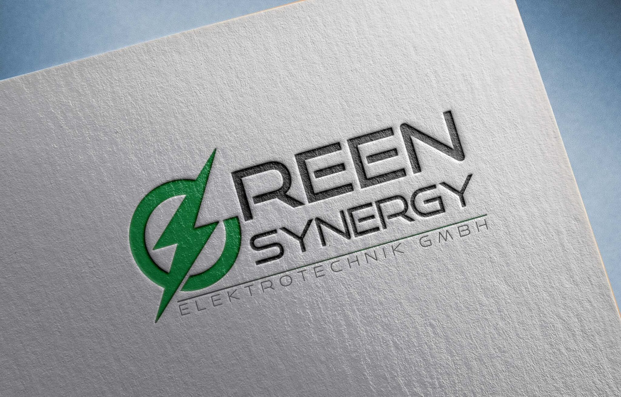 Green Synergy Elektrotechnik GmbH Logo Mockup