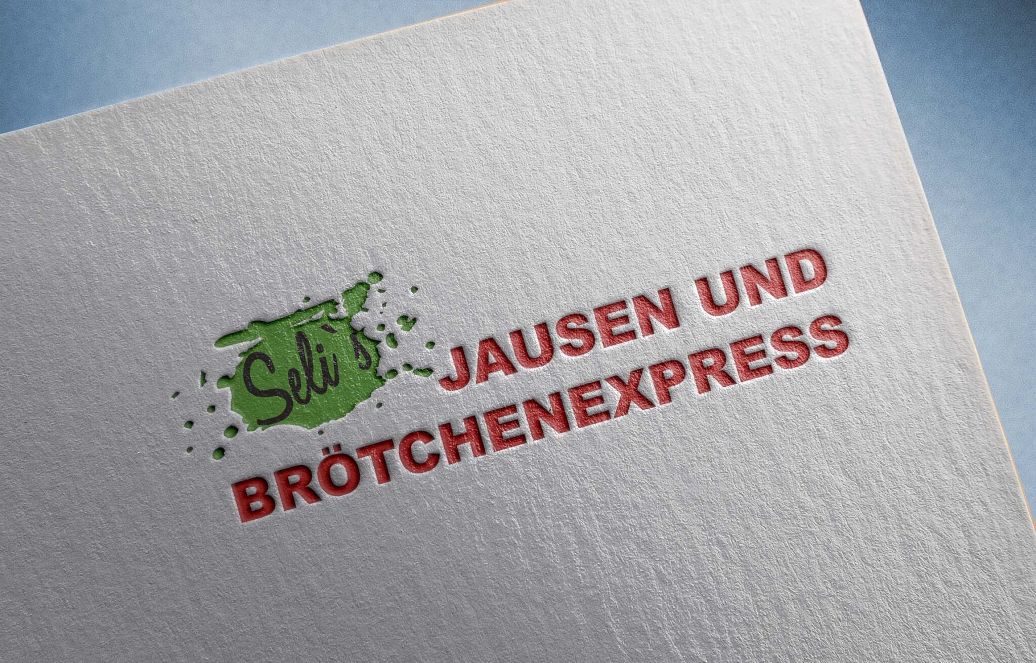 Seli's Jausenexpress Logo Mockup