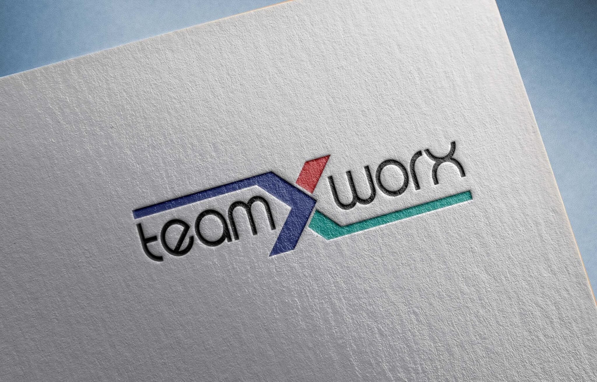 TeamWorx Dienstleistung GmbH Logo Mockup