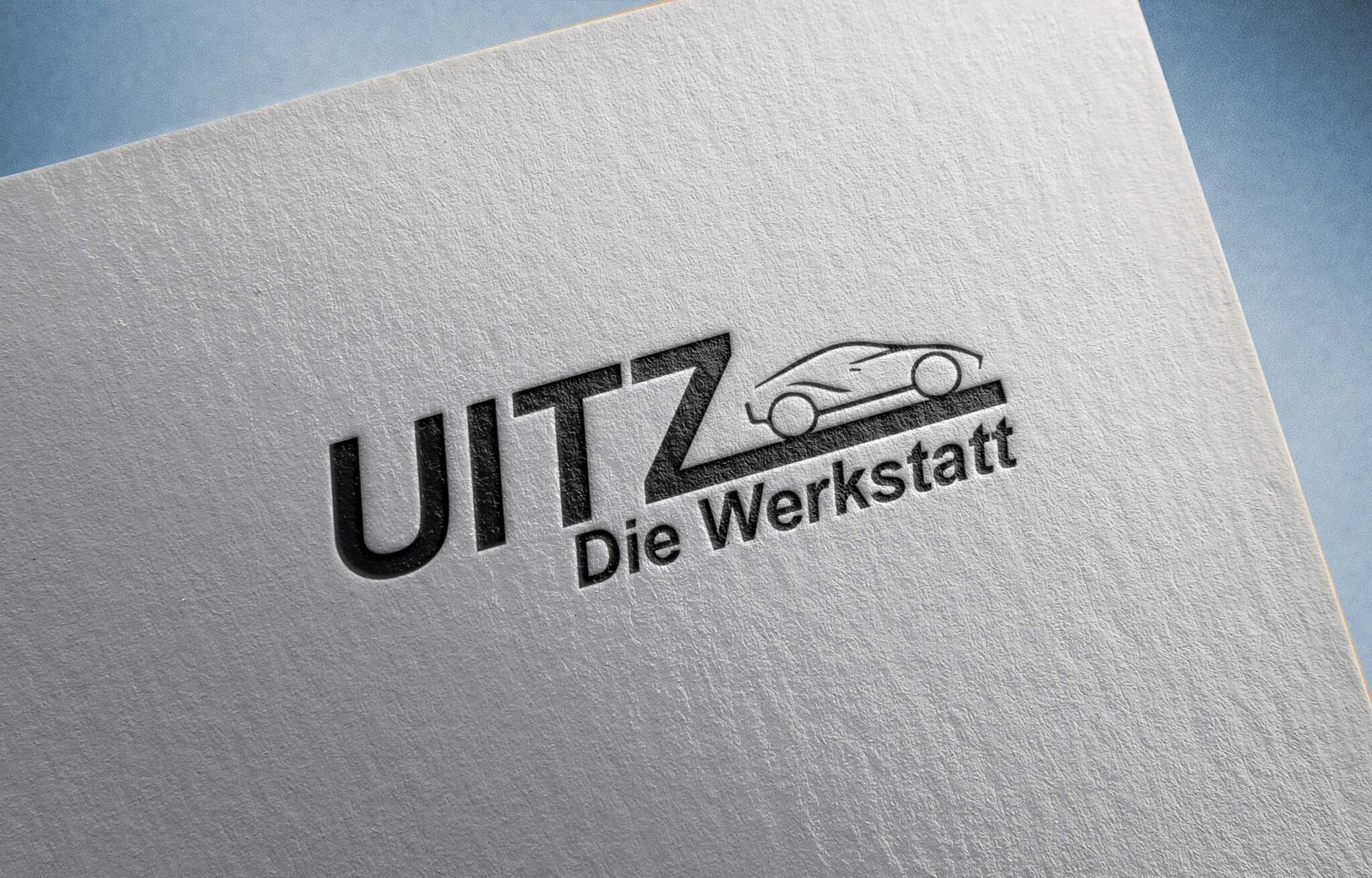 Uitz die Werkstatt Logo Mockup